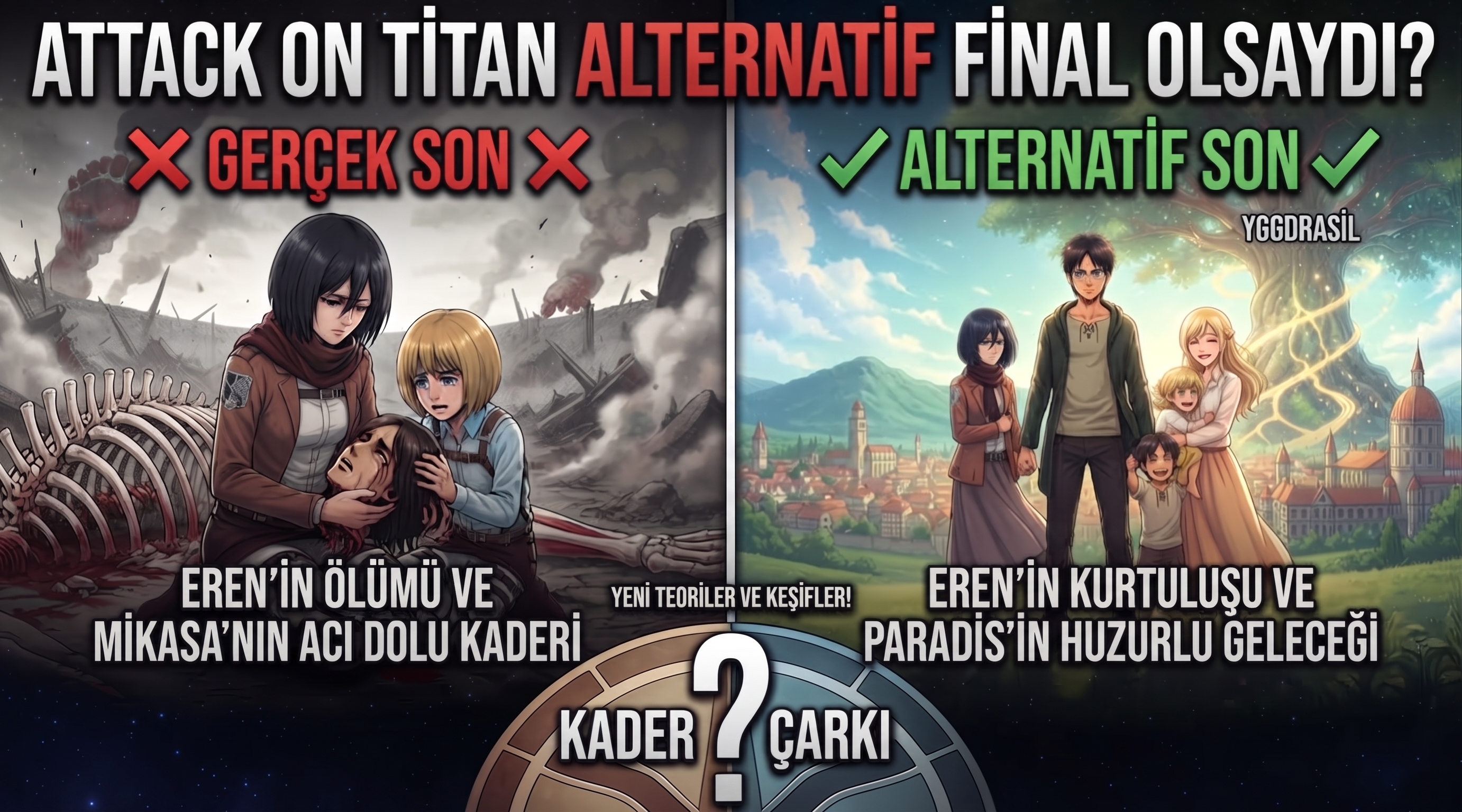 Attack On Titan Alternatif Son Olsaydı?